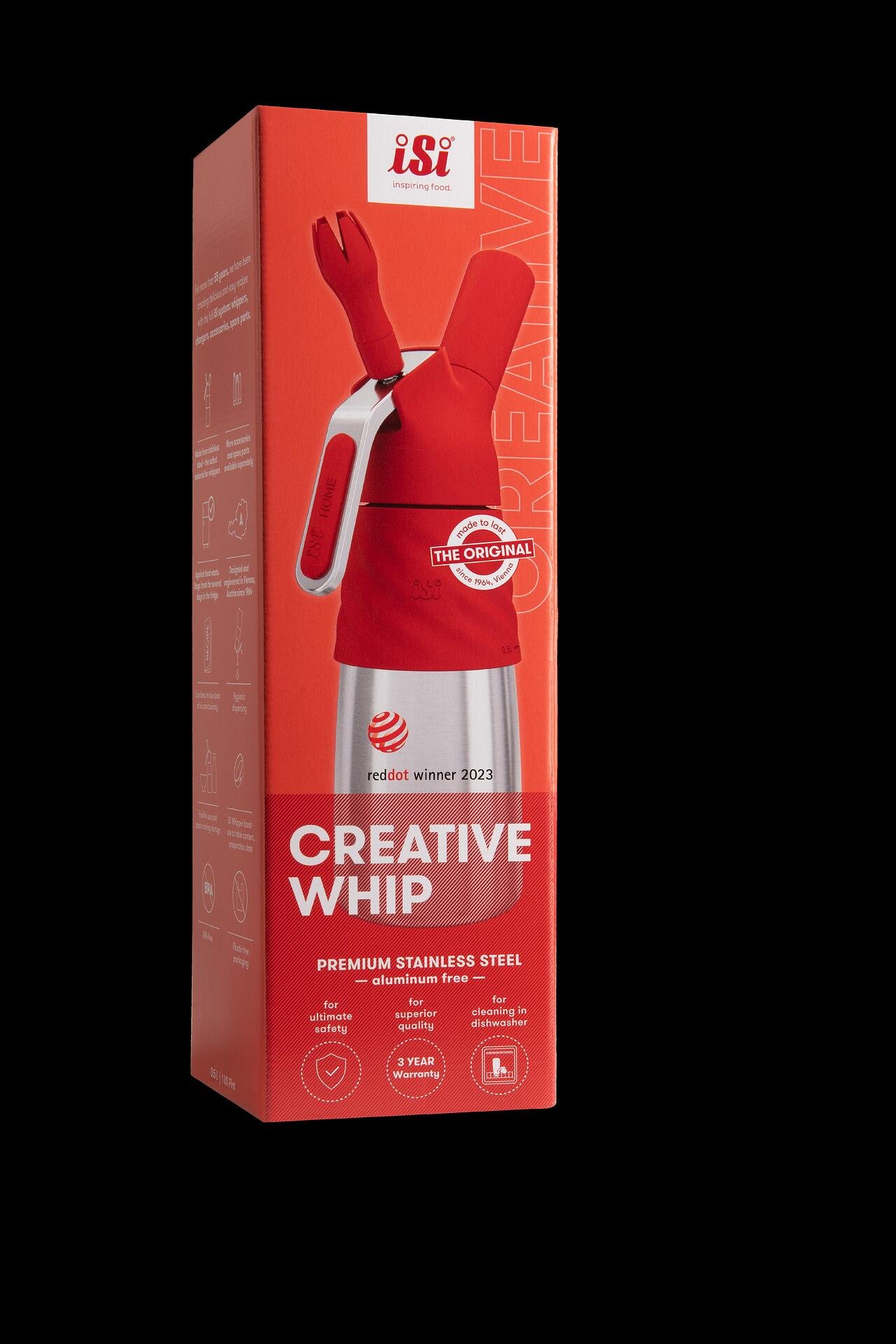 iSi Creative Whip Plus 0.5 л Сифон-червен